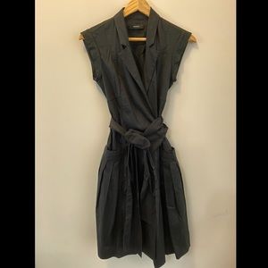 Marc’s black wrap dress with pockets